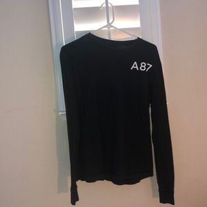 Men’s Aeropostale Black A87 Long Sleeve